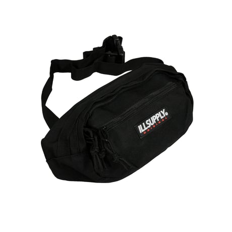 ILLSUPPLY WATERPROOF WAIST BAG / BLACK