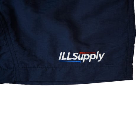 TRICOLORE LOGO SWIM KIDS SHORTS / NAVY