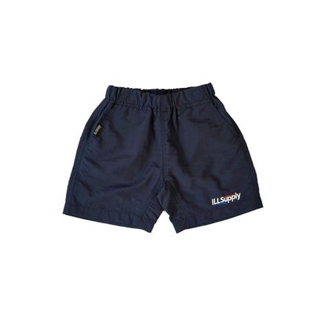 TRICOLORE LOGO SWIM KIDS SHORTS / NAVY