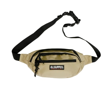 ILLSUPPLY WATERPROOF WAIST BAG / KHAKI