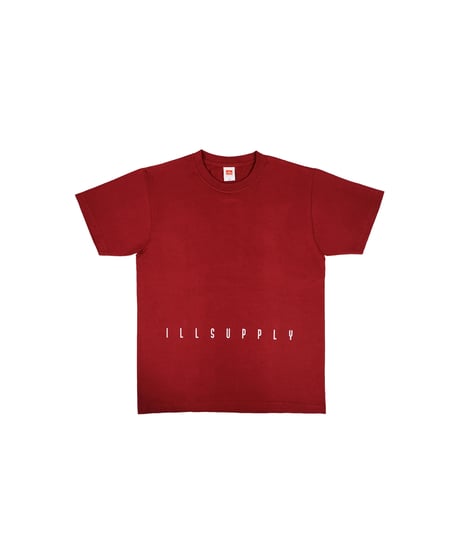 ILLSupply TATTOOING TEE / BURGUNDY