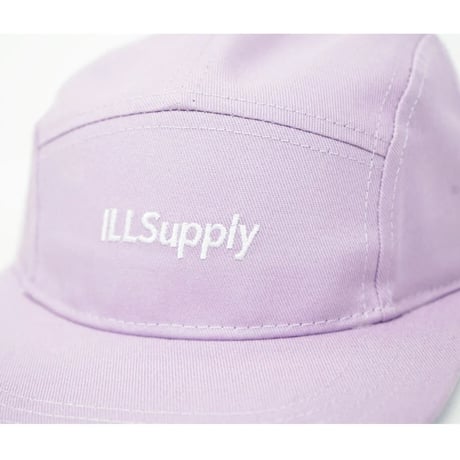 EMBROIDERY LOGO CAMP CAP / LIGHT PURPLE