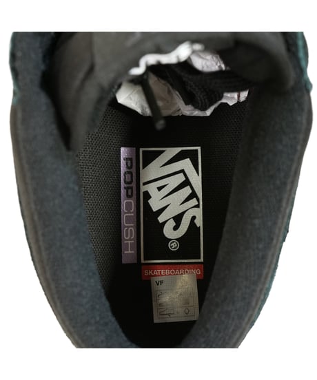 VANS SKATE HALF CAB / BLACK & BLACK