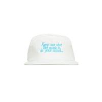 KEEP ONE SHOT LINEN SNAPBACK CAP / NATURAL