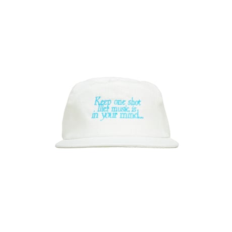 KEEP ONE SHOT LINEN SNAPBACK CAP / NATURAL