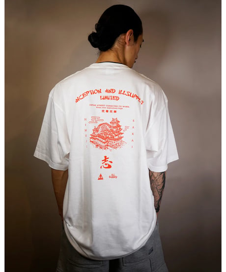 ILLSUPPLY x INCEPTION "志"LIMITED TEE / WHITE