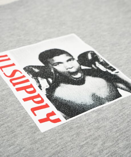 SMILE BOXER SWEATSHIRT / GRAY