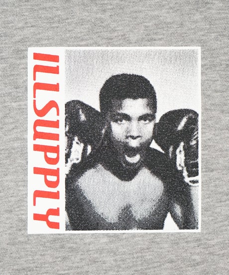 SMILE BOXER SWEATSHIRT / GRAY