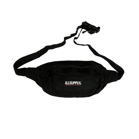 ILLSUPPLY WATERPROOF WAIST BAG / BLACK