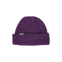 SHALLOW KNIT CAP / PURPLE