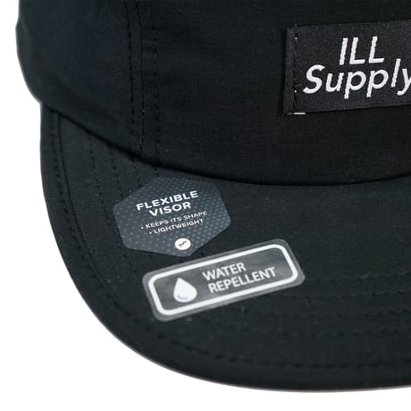 CLASSIC LOGO WATERPROOF CAMP CAP / BLACK
