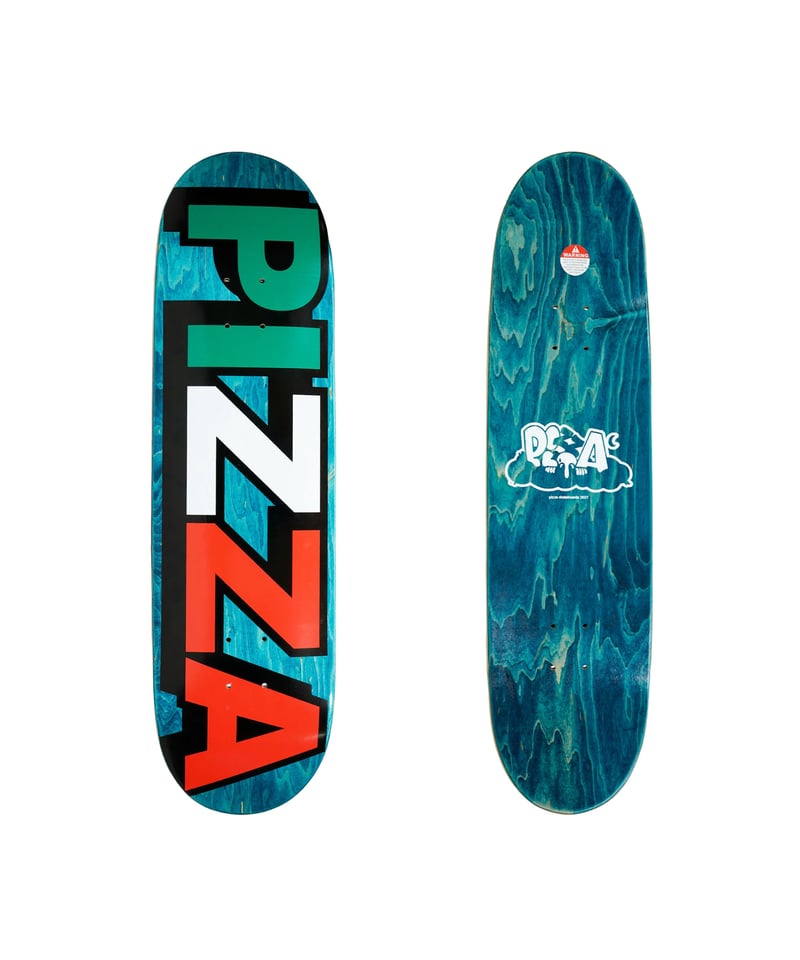 PIZZA TRICOLOR LOGO DECK 8.375 inc | ILLSUPPLY