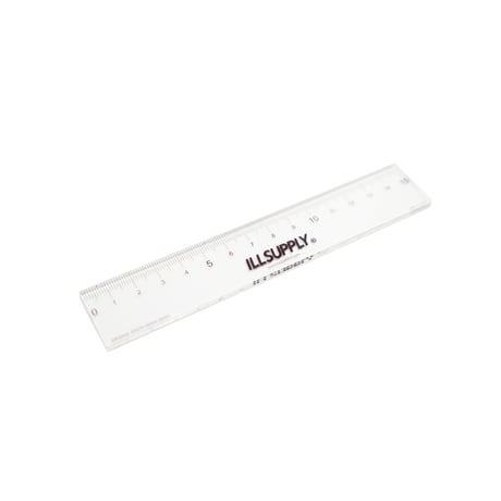 ILLSUPPLY RULER / CLEAR