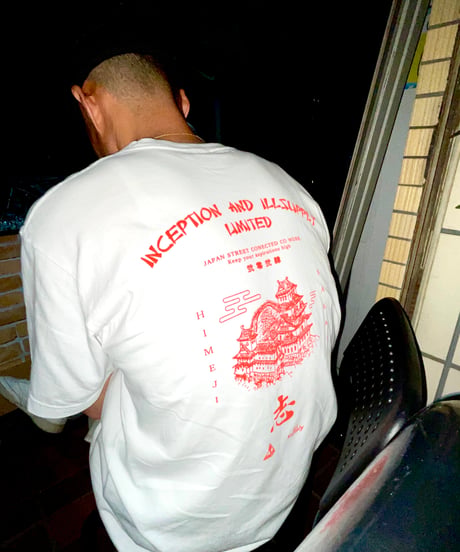 ILLSUPPLY x INCEPTION "志"LIMITED TEE / WHITE
