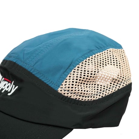NYLON CYCLING CAMP CAP / SKY BLUE
