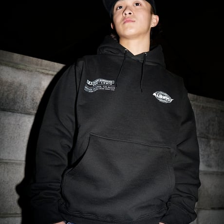 ILLSUPPLY TWO ICONS HOODIE / BLACK
