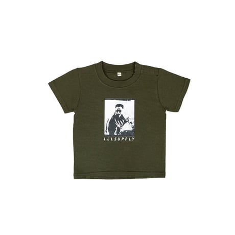 BLACK JAPAN "MATSUDA" KIDS TEE / ARMY GREEN