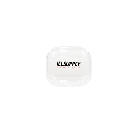 ILLSupply LOGO AirPods CASE / CLEAR (Pro第2世代・第3世代)