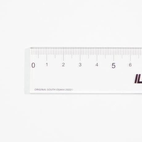 ILLSUPPLY RULER / CLEAR