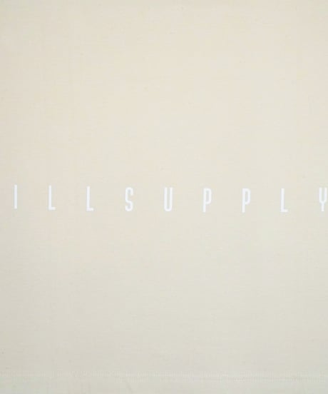 ILLSupply TATTOOING TEE / LIGHT BEIGE