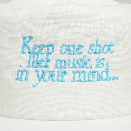 KEEP ONE SHOT LINEN SNAPBACK CAP / NATURAL