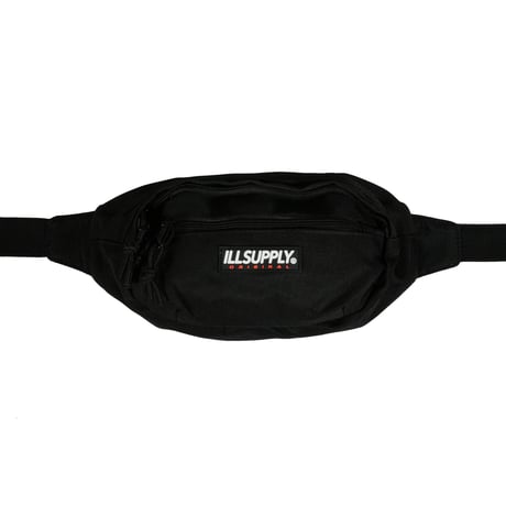 ILLSUPPLY WATERPROOF WAIST BAG / BLACK