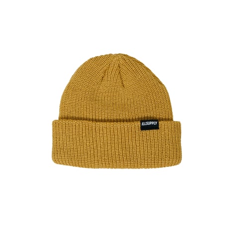 SHALLOW KNIT CAP / KHAKI