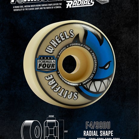 Spitfire FORMULA FOUR"RADIALS" 99DURO