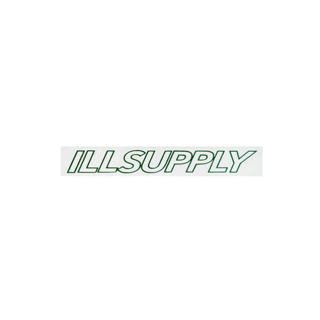 ILLSUPPLY® OUTLINE LOGO CUTTING STICKER