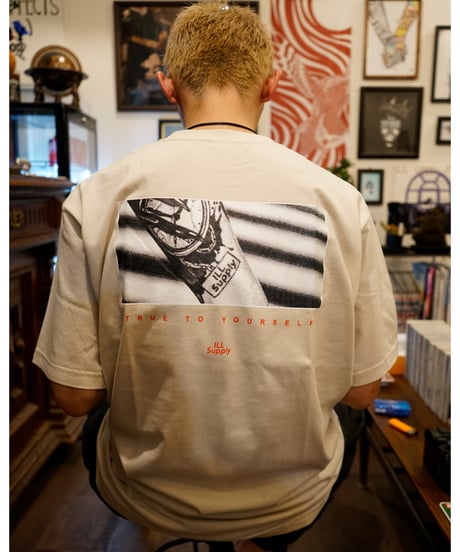 ILLSupply TATTOOING TEE / LIGHT BEIGE