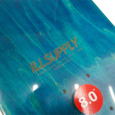 ILLSUPPLY COMPANY LOGO DECK / 8.0 inc