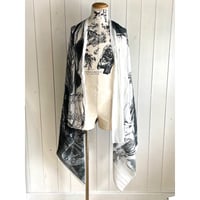 NUDE:MM  inkjet print stole