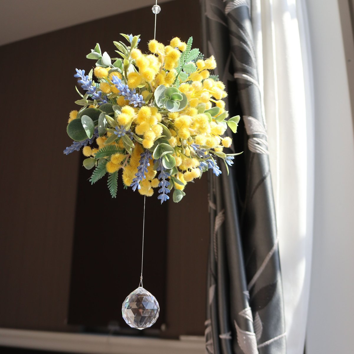 満開ミモザの／ボタニカルフラワーボール✳︎・:*+.ballver. 満開