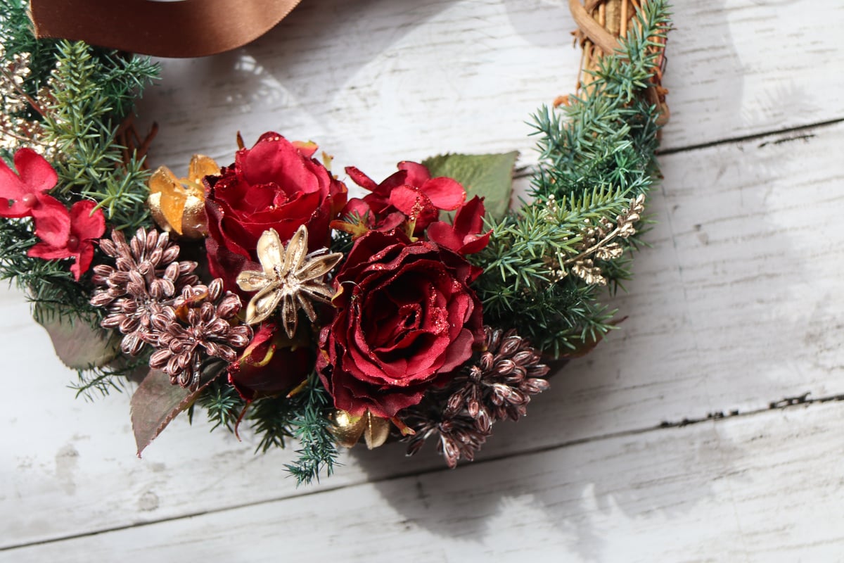 紅いバラクリスマスカラー main_7b48c0903d365090f6578a57a