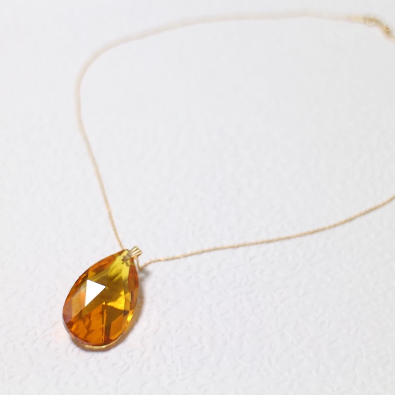 K14GF スワロフスキーのサンキャッチャーペンダント | etoile-irisee