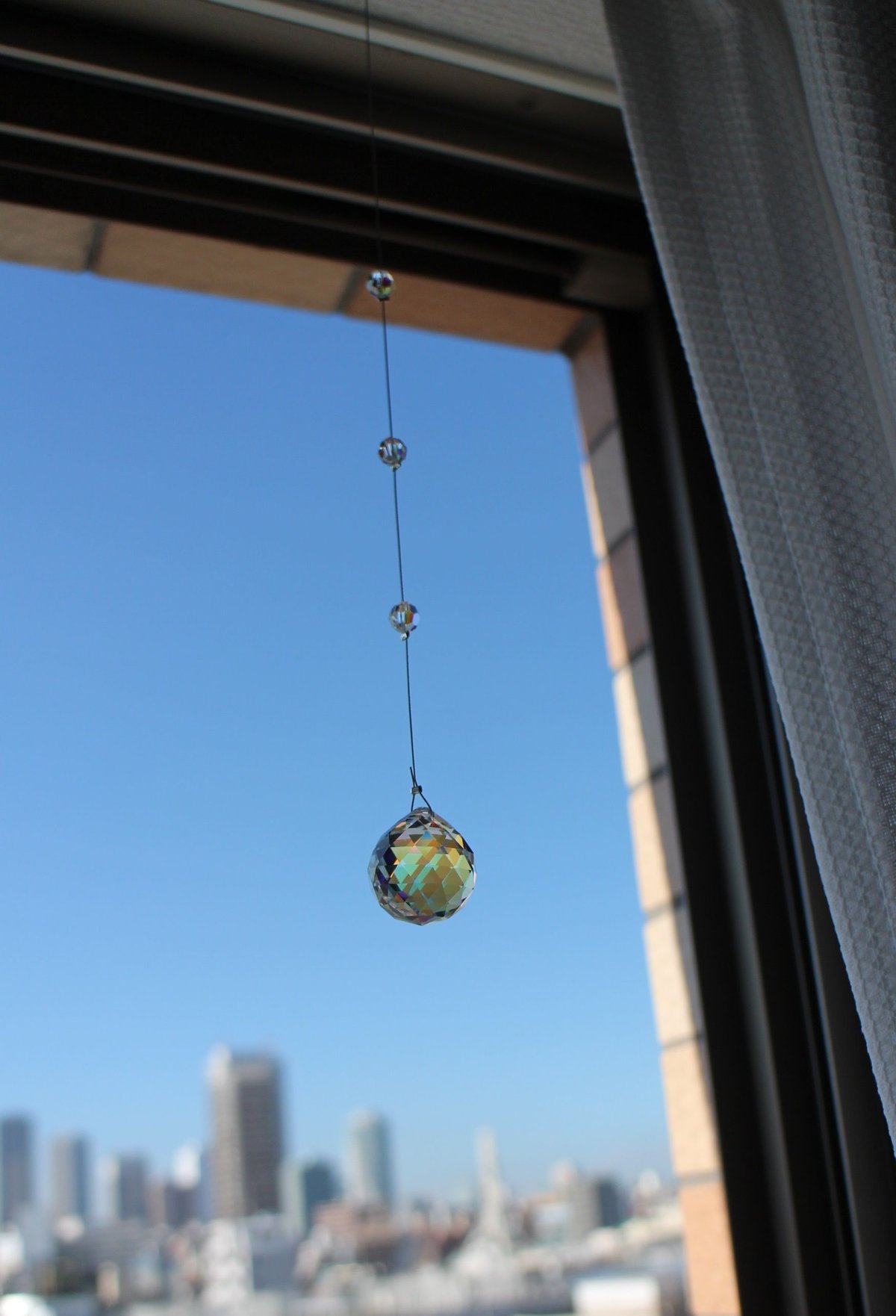 20㎜スワロフスキーのサンキャッチャー（シンプルライン