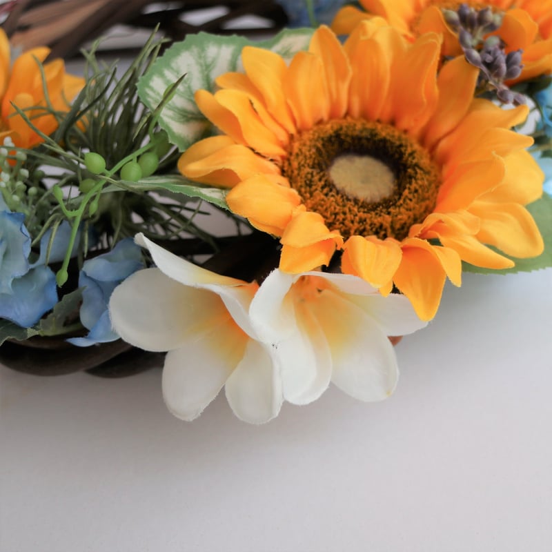 ひまわりのサマーフラワーリース | etoile-irisee