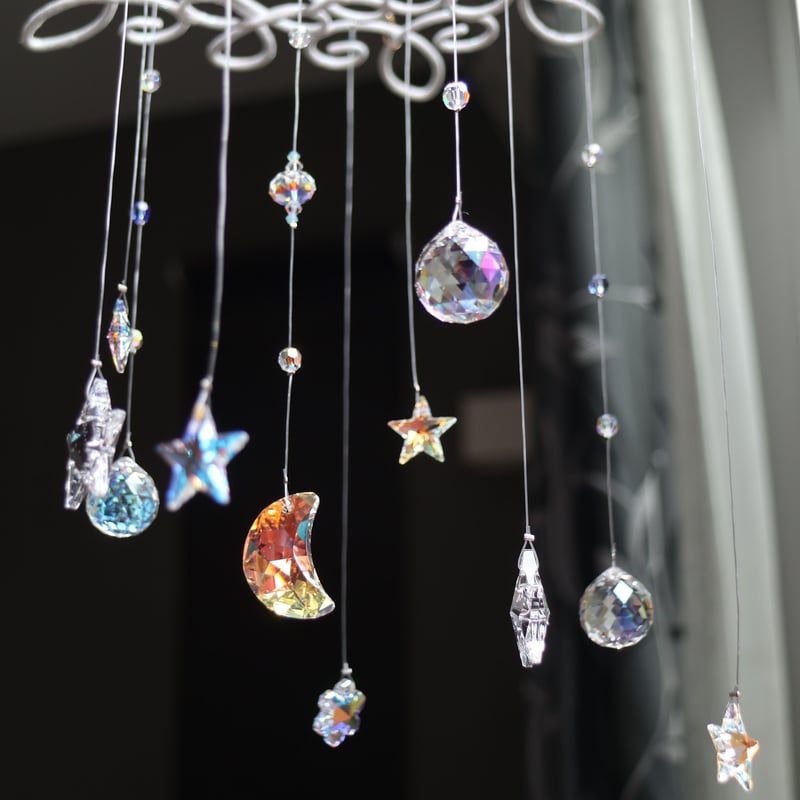 星降る月夜のサンキャッチャー | etoile-irisee