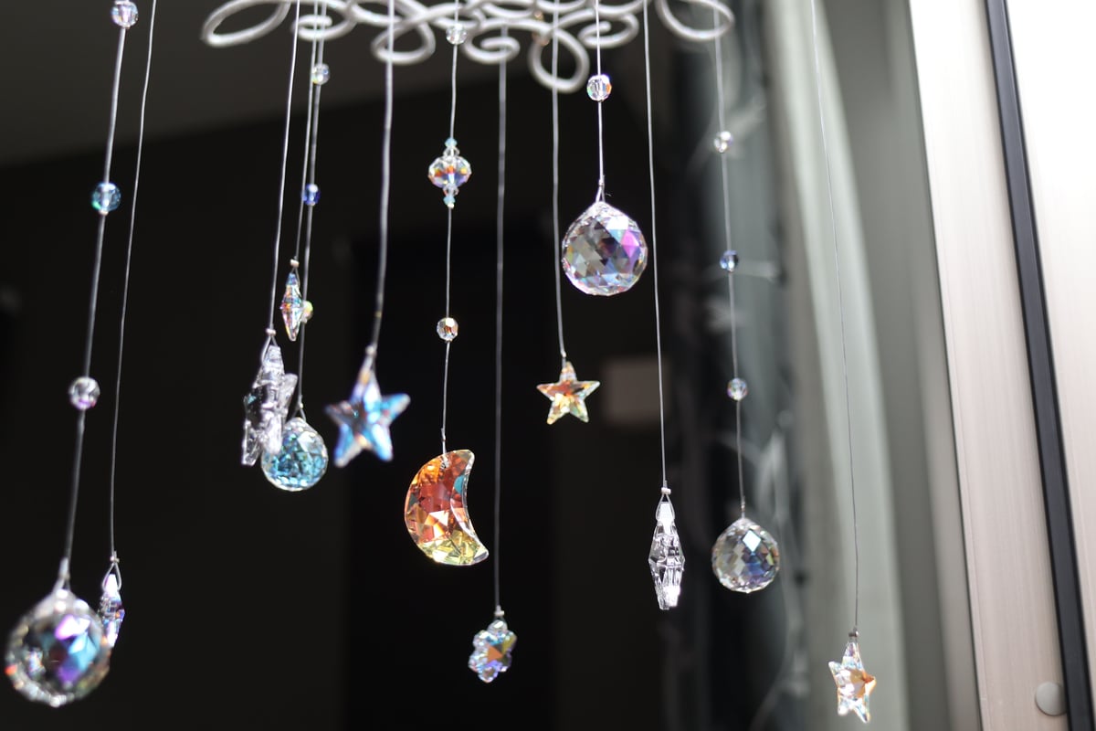 星降る月夜のサンキャッチャー | etoile-irisee