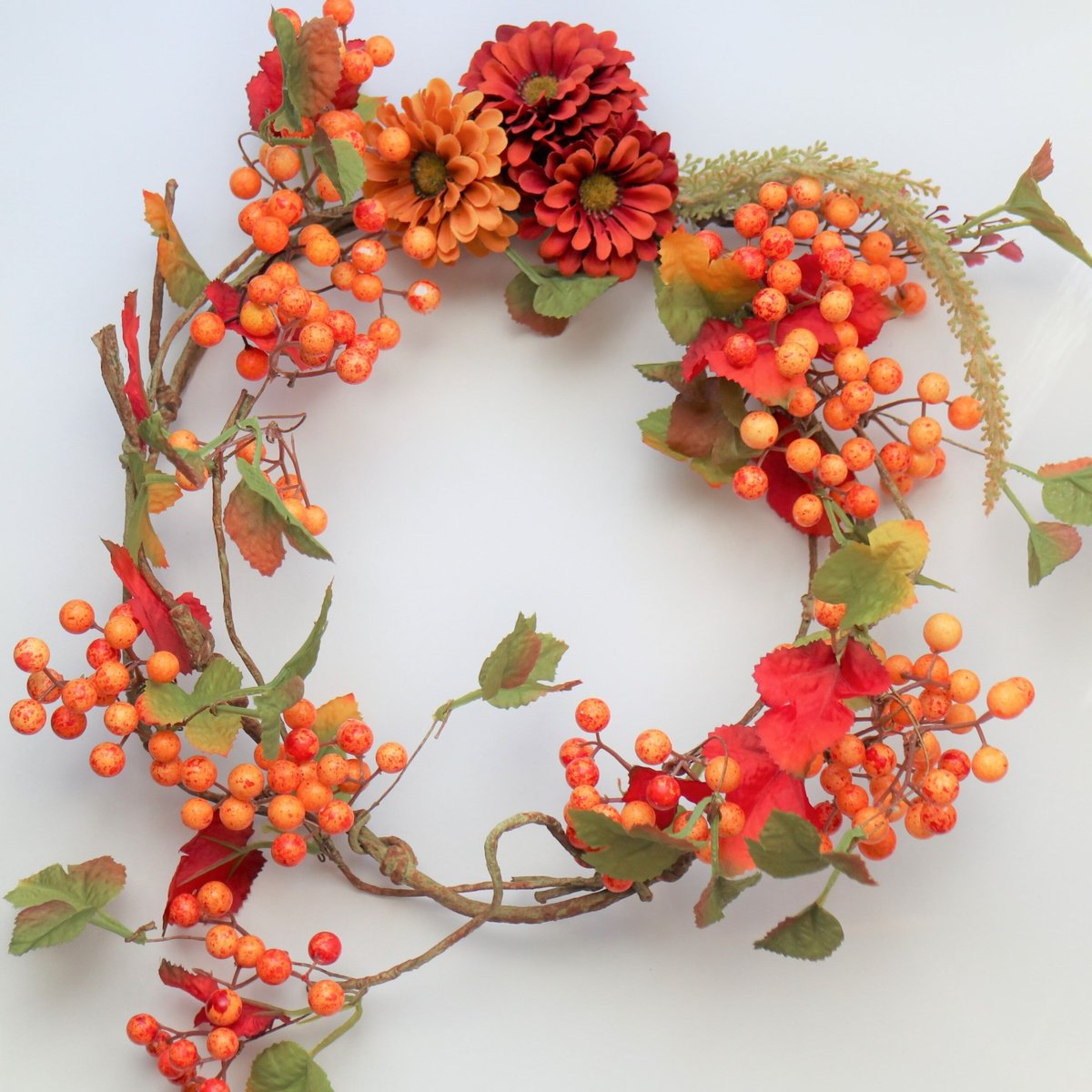 ポポラスベリーのリース　30㎝ リース用 ギフトボックス 30cm - NOIRGIFT'S GALLERY | minne