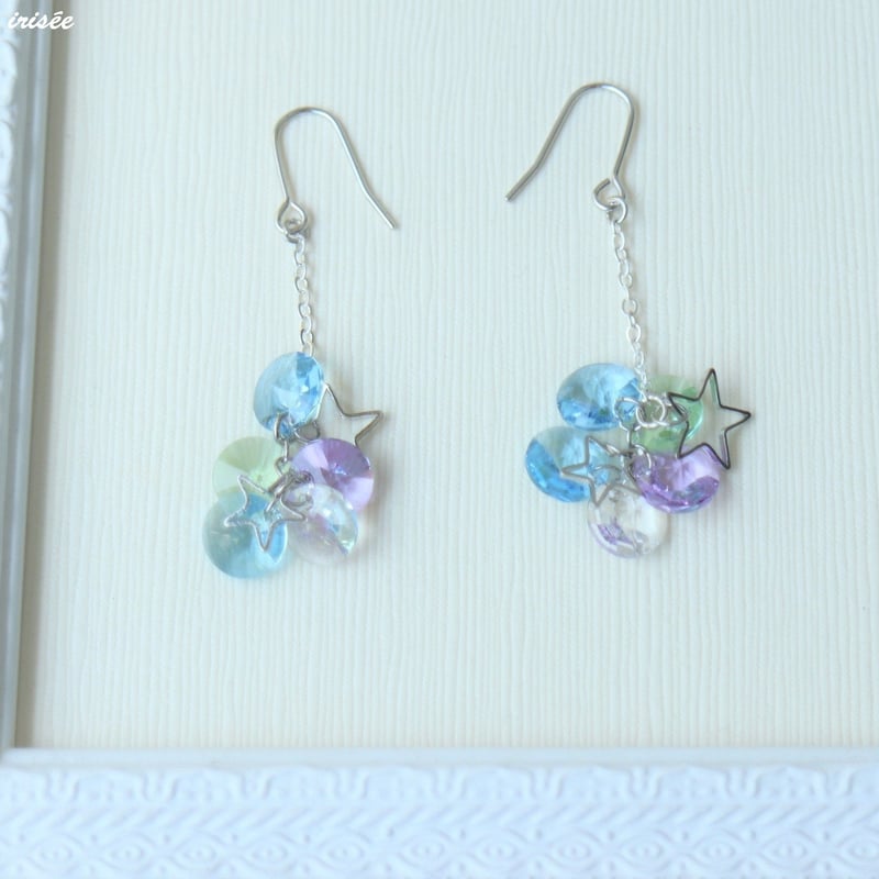 14kgfサンキャッチャーのようなピアス 14kgfサンキャッチャーのようなピアス