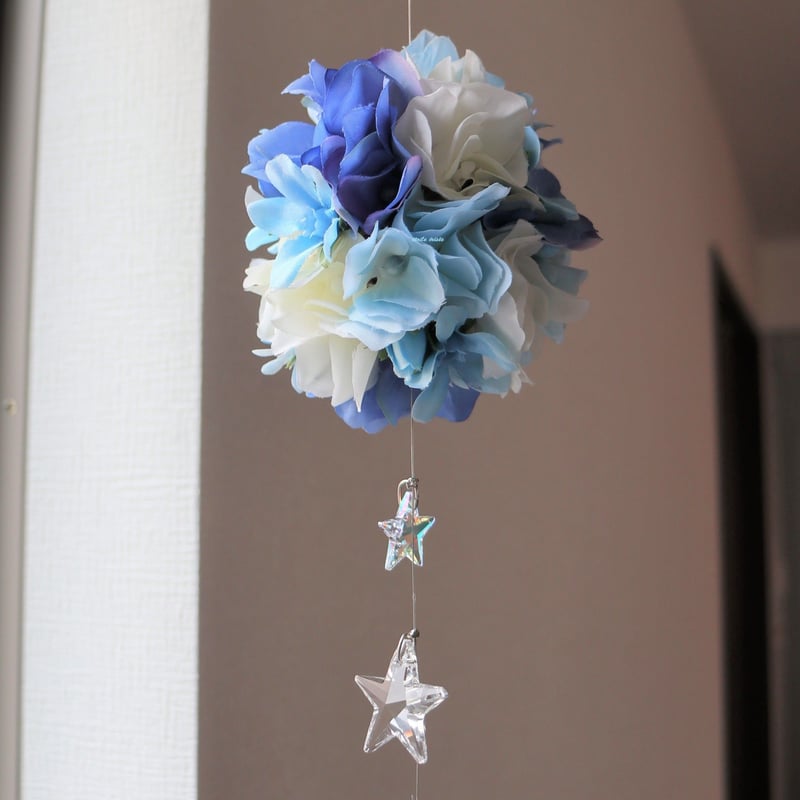 ちゃみブルーAB &バイオレットSWAROVSKI ✩.*サンキャッチャー SWAROVSKI ✩.*˚バイオレット置き型サンキャッチャー SWAROVSKI