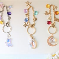 サンキャッチャー スワロフスキー 8558 40mmブルーAB スワロフスキー・エレメント(＃8558)のサンキャッチャー その他雑貨