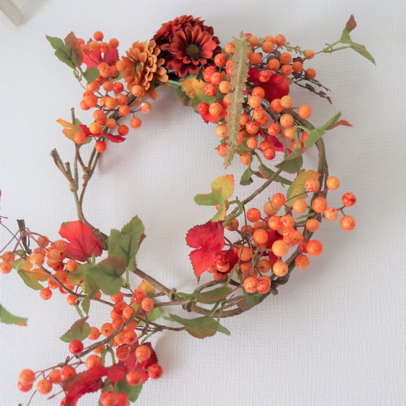 秋のベリーリース（オレンジ） | etoile-irisee