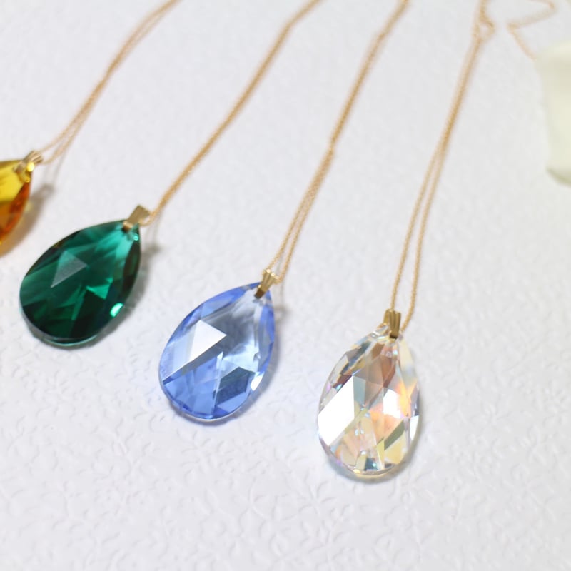 K14GF スワロフスキーのサンキャッチャーペンダント | etoile-irisee