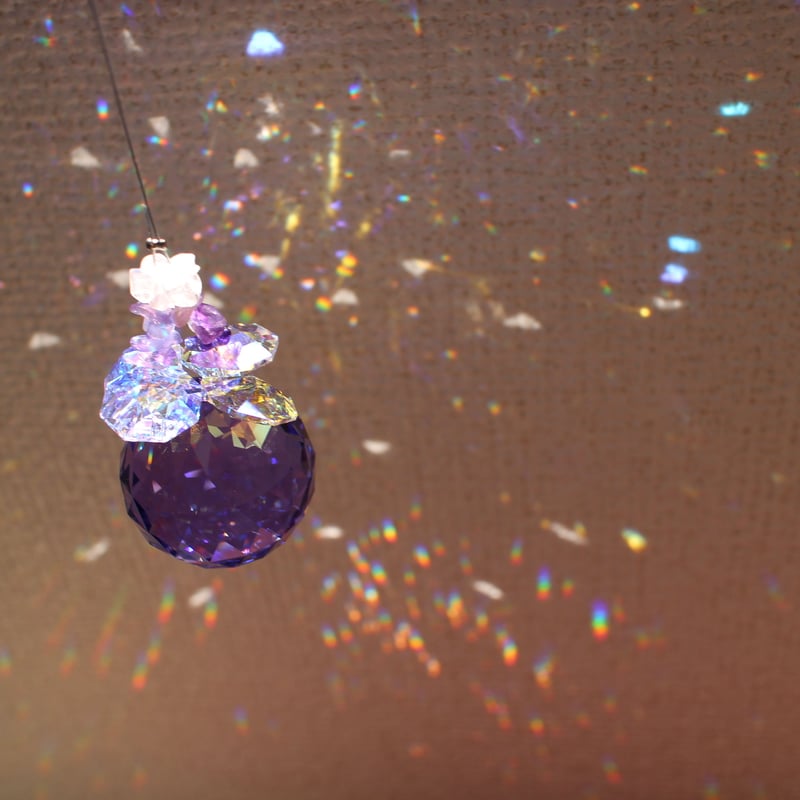 SWAROVSKI ✩.*˚バイオレット置き型サンキャッチャー SWAROVSKI ✩.*˚バイオレット置き型サンキャッチャー 【公式通販】