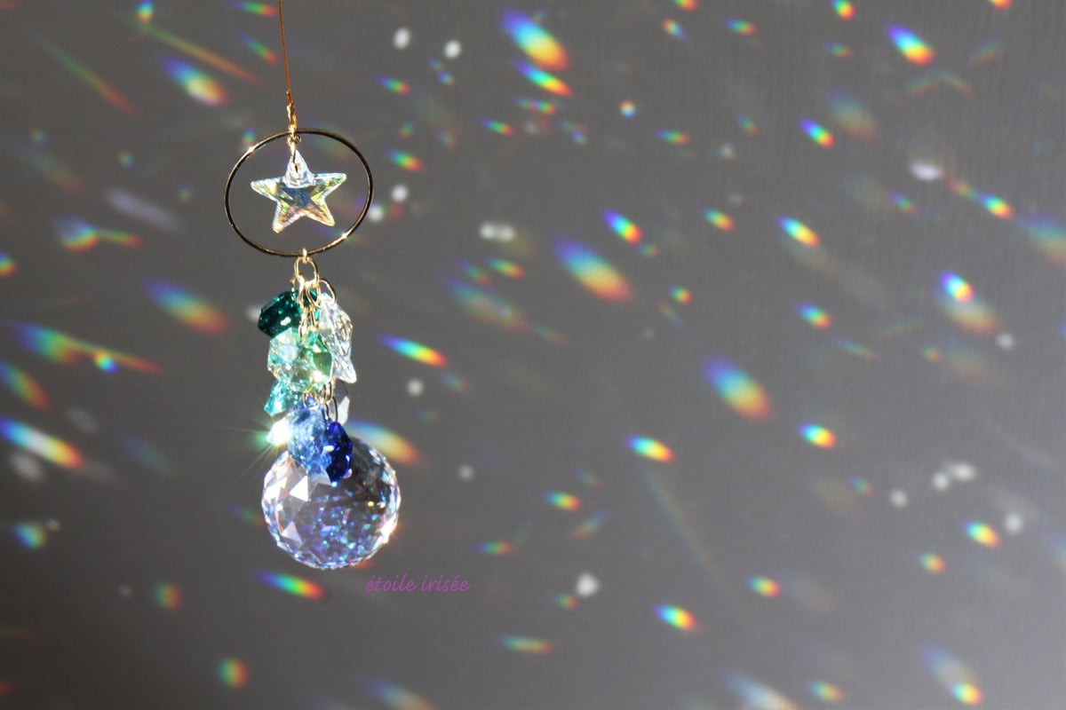 星と虹のしずくのサンキャッチャー | etoile-irisee