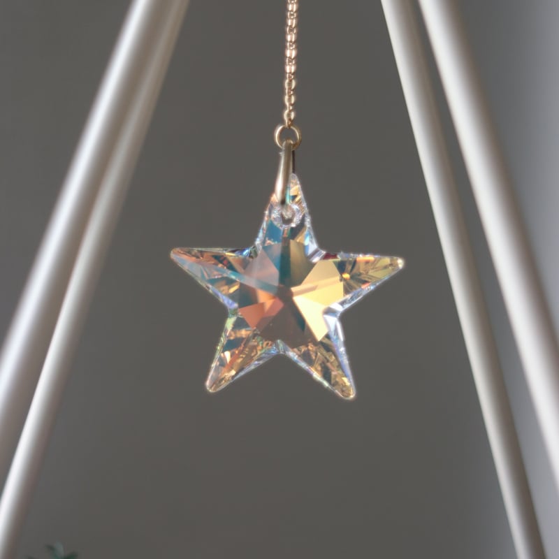 吊り下げても置いても♪クリスマスのテラリウム・サンキャッチャー（L 