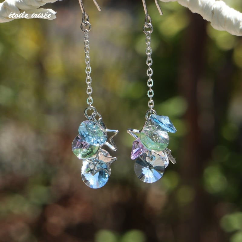 14kgfサンキャッチャーのようなピアス