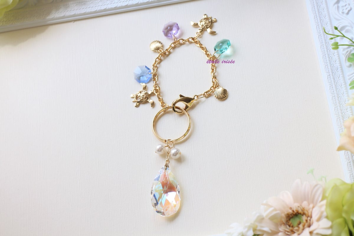サンキャッチャーのバッグチャーム | etoile-irisee サンキャッチャーのバッグチャーム | etoile-irisee